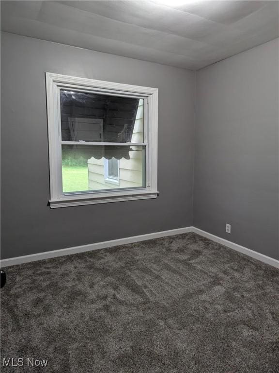 4106 Colony Rd, South Euclid, OH 44121 - spare room featuring carpet and baseboards