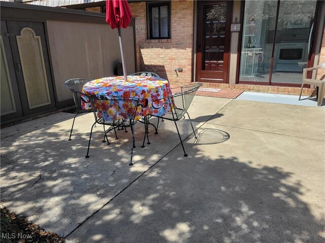 1110 By The Shores Dr, Huron, OH 44839 - view of patio with outdoor dining area