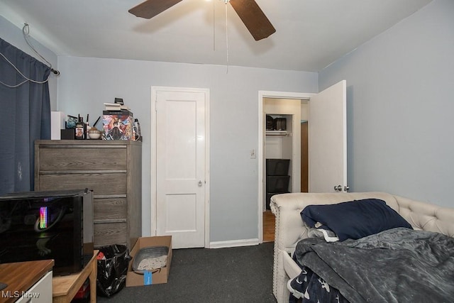 7428 Ira Ave, Brooklyn, OH 44144 - bedroom featuring carpet and a ceiling fan