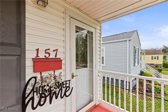 157 W 45th St, Shadyside, OH 43947 - view of balcony