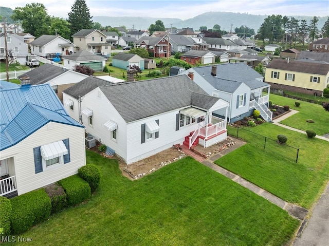157 W 45th St, Shadyside, OH 43947 - aerial perspective of suburban area