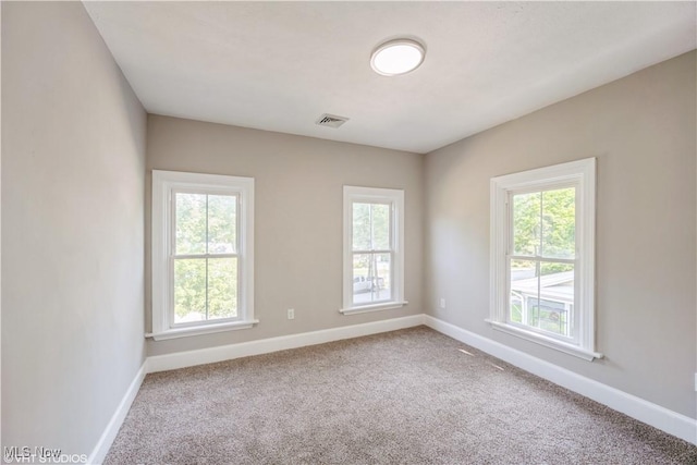 190 Columbus St, Chagrin Falls, OH 44022 - carpeted empty room featuring plenty of natural light and baseboards
