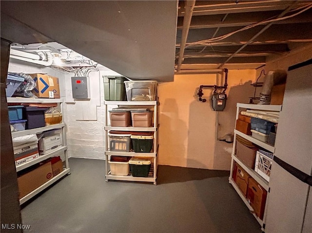 31 Marlindale Ave, Boardman, OH 44512 - below grade area with gas meter and electric panel