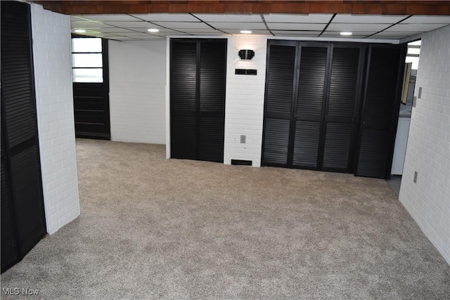 1408 N 9th St, Martins Ferry, OH 43935 - basement featuring carpet floors