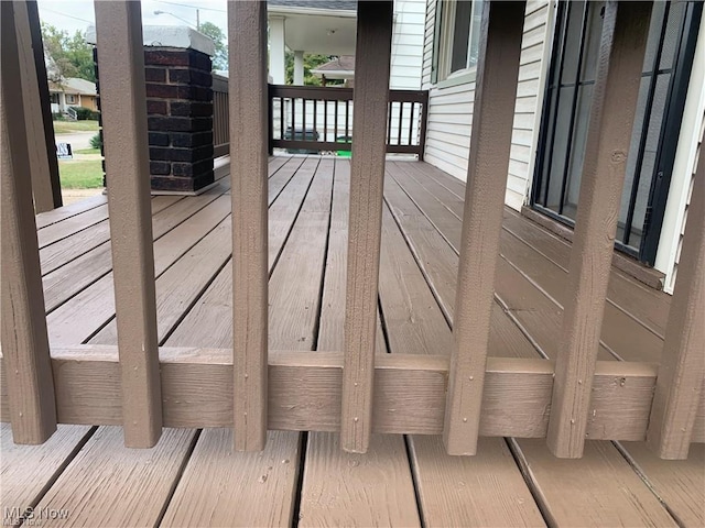 3961 E 53rd St, Newburgh Heights, OH 44105 - view of wooden terrace