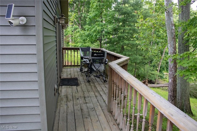 1553 Quail Hollow Dr, Cambridge, OH 43725 - view of deck