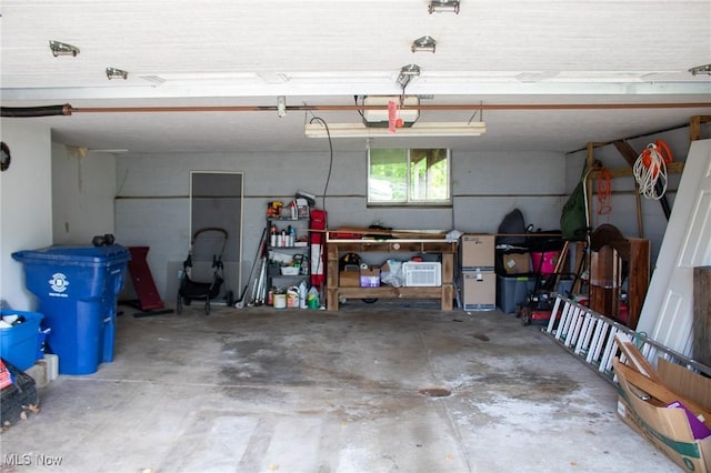 1553 Quail Hollow Dr, Cambridge, OH 43725 - garage with a garage door opener