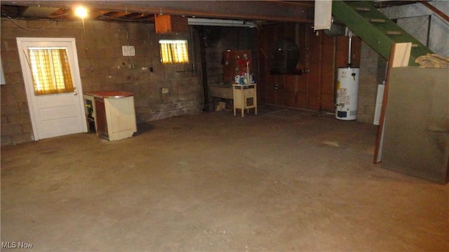 521 Georgia Ave, Chester, WV 26034 - below grade area featuring water heater