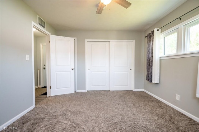 117 N Navarre Ave, Youngstown, OH 44515 - unfurnished bedroom featuring carpet floors, a closet, and baseboards