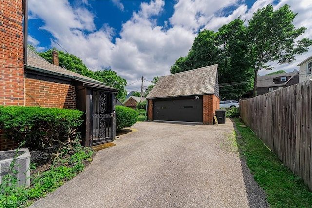 17314 Lomond Blvd, Shaker Heights, OH 44120 - view of detached garage