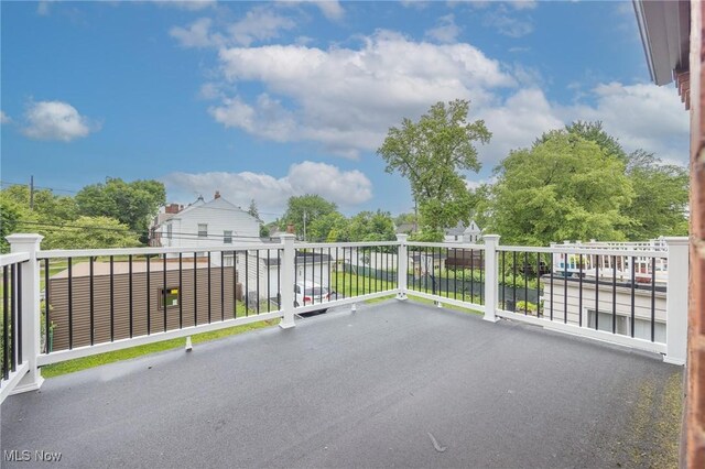17607 Scottsdale Blvd, Shaker Heights, OH 44120 - view of patio / terrace featuring a balcony