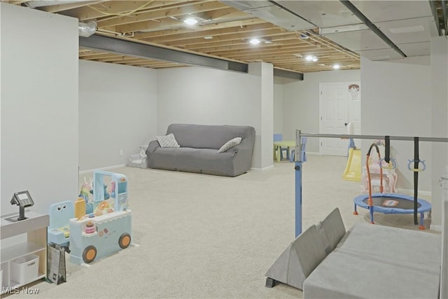 15532 Raya Oval, North Royalton, OH 44133 - finished below grade area with carpet flooring