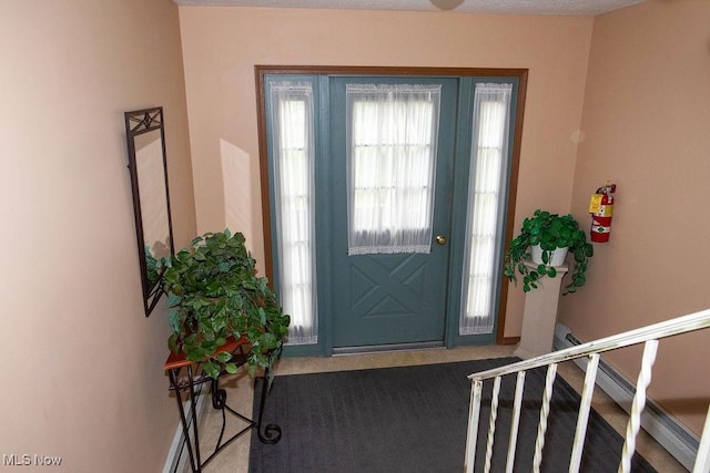 816 Pearson Un # 1, Boardman, OH 44512 - entrance foyer with carpet and stairway