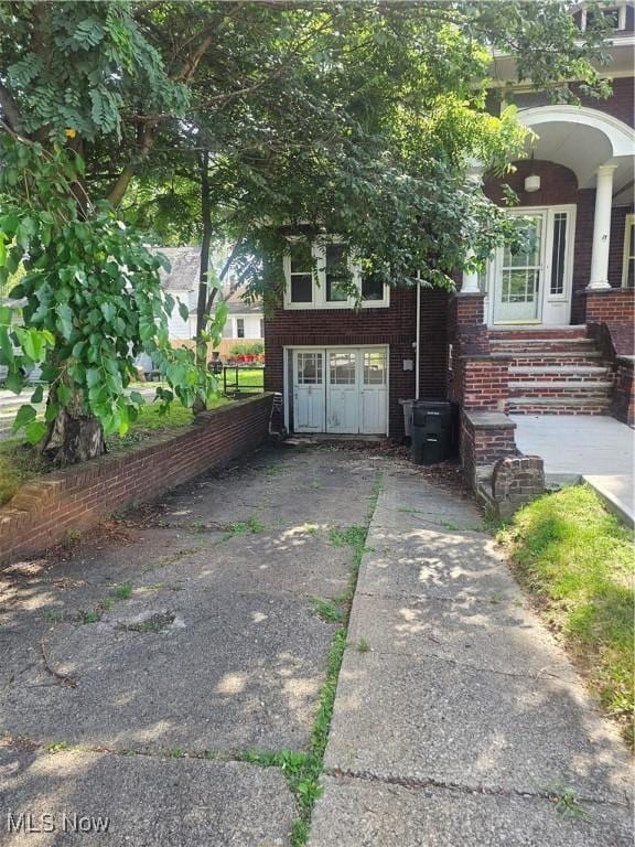 11 Adams St, Berea, OH 44017 - view of front facade featuring brick siding