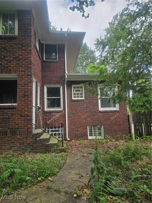 11 Adams St, Berea, OH 44017 - view of home's exterior with brick siding