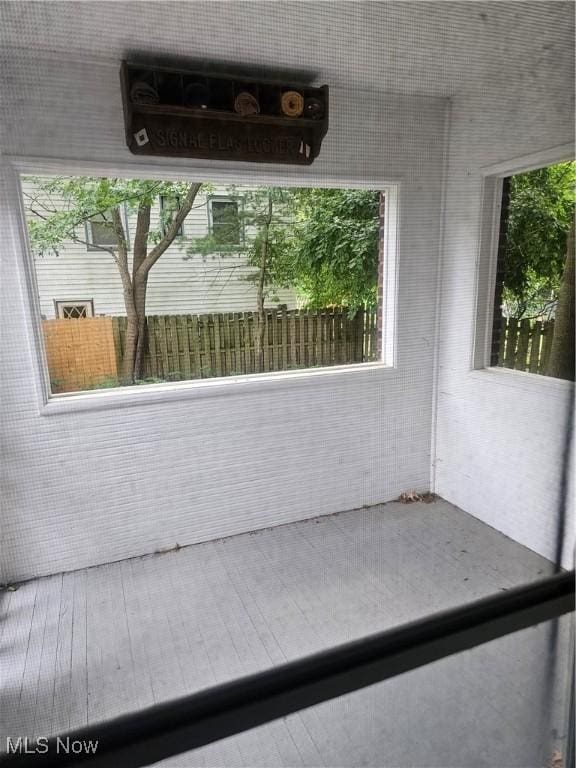 11 Adams St, Berea, OH 44017 - view of unfurnished sunroom