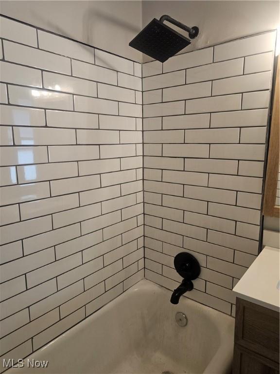 11 Adams St, Berea, OH 44017 - full bath with shower / tub combination and vanity