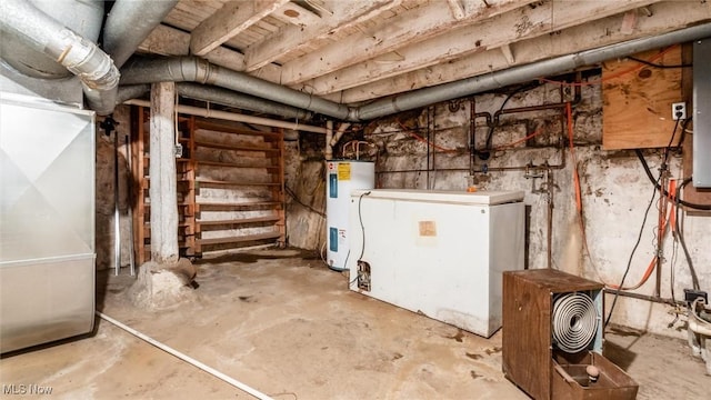 73117 Deck Rd, Freeport, OH 43973 - utilities featuring electric water heater and heating unit