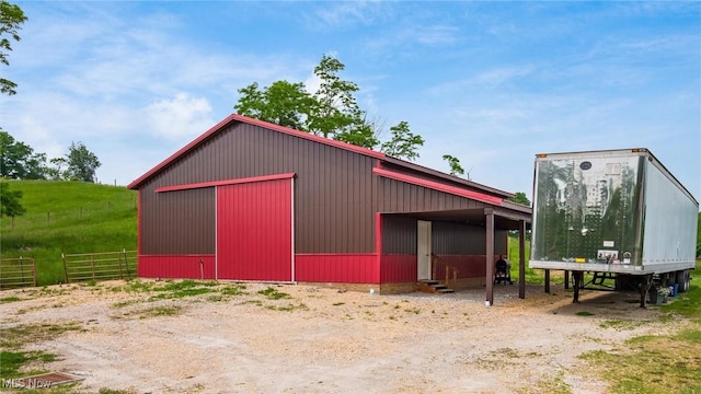 73117 Deck Rd, Freeport, OH 43973 - view of pole building
