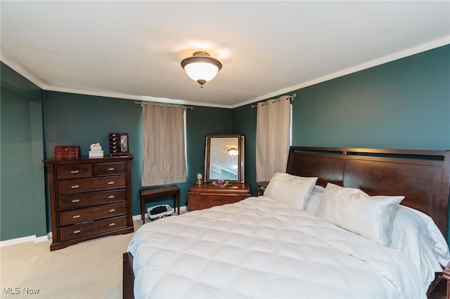 10229 State Rd, North Royalton, OH 44133 - bedroom featuring carpet, baseboards, and ornamental molding