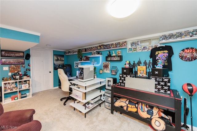 10229 State Rd, North Royalton, OH 44133 - view of carpeted home office