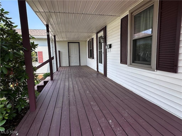 1029 Fowler Dr, Caldwell, OH 43724 - view of porch