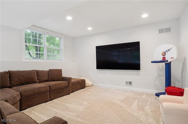 2634 Deer Ridge Run, Cuyahoga Falls, OH 44223 - living area with recessed lighting and carpet flooring