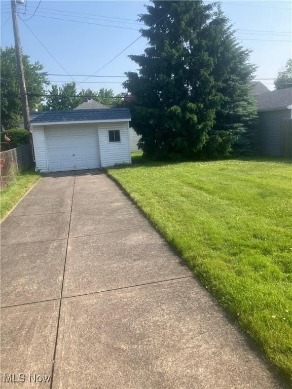7718 Bertha Ave, Parma, OH 44129 - view of detached garage