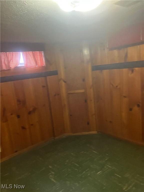 7718 Bertha Ave, Parma, OH 44129 - spare room with wooden walls