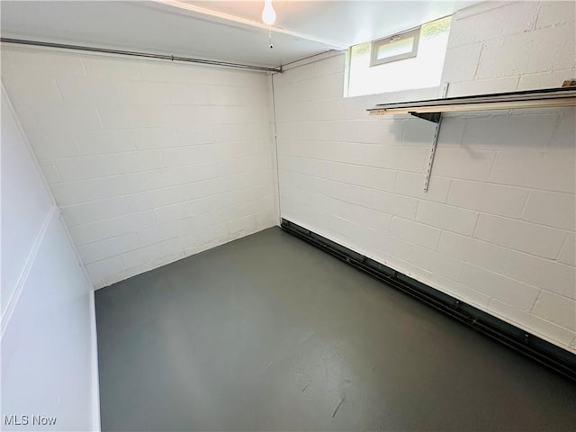 1684 Morris St, Mineral Ridge, OH 44440 - basement featuring concrete block wall