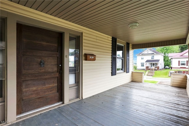 722 Clark St, Cambridge, OH 43725 - view of wooden porch