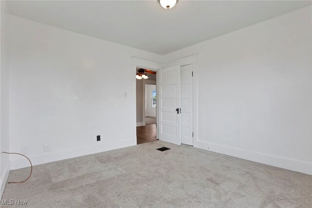 722 Clark St, Cambridge, OH 43725 - empty room with carpet and baseboards