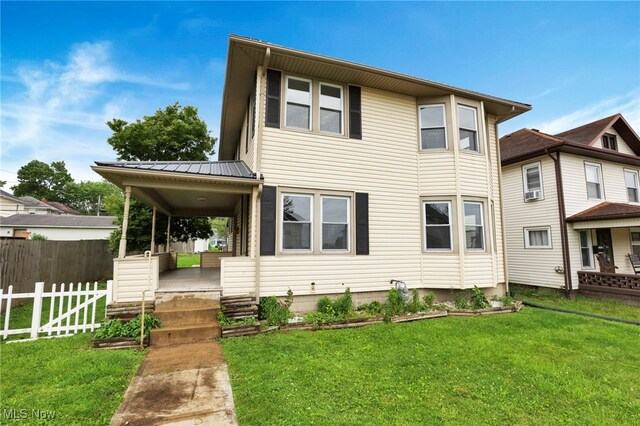 722 Clark St, Cambridge, OH 43725 - view of front facade featuring covered porch