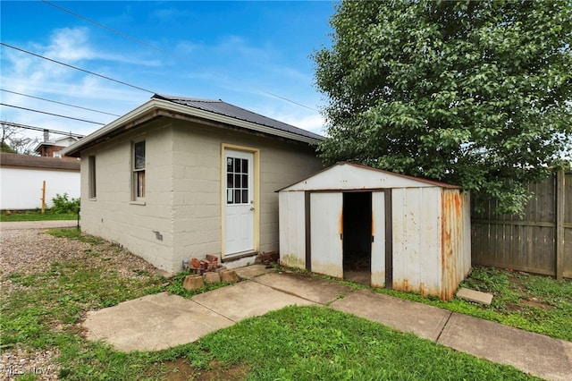 722 Clark St, Cambridge, OH 43725 - view of shed