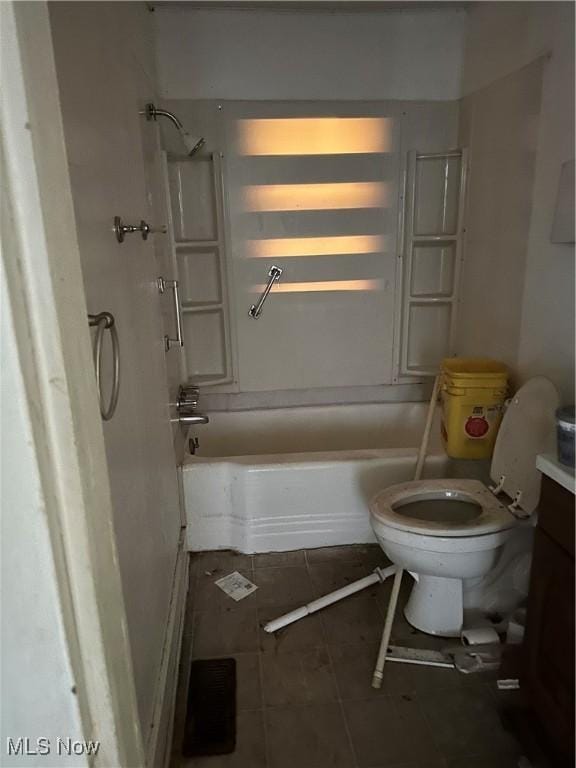 153 River St, Grantsville, WV 26147 - full bathroom with tile patterned flooring, bathing tub / shower combination, and vanity