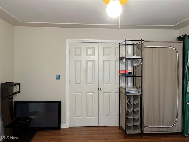 199 Kanawha Rd, Weirton, WV 26062 - bedroom featuring dark wood finished floors and a closet