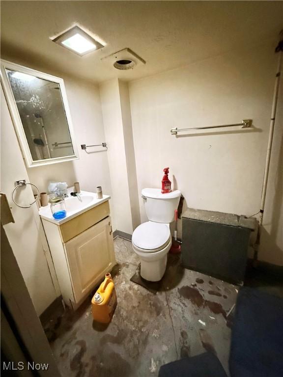 2320 22nd St SW, Akron, OH 44314 - bathroom with vanity and toilet