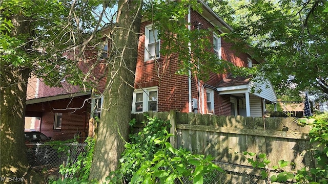 1014 20th St, Parkersburg, WV 26101 - view of home's exterior featuring brick siding
