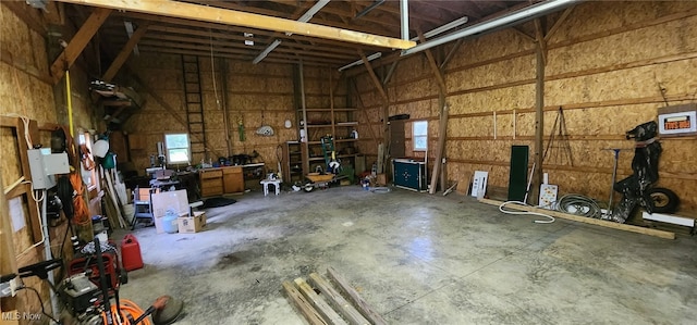 593 Furnace Rd, Conneaut, OH 44030 - view of garage