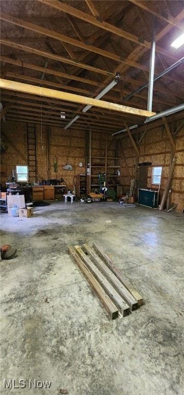 593 Furnace Rd, Conneaut, OH 44030 - misc room featuring a garage