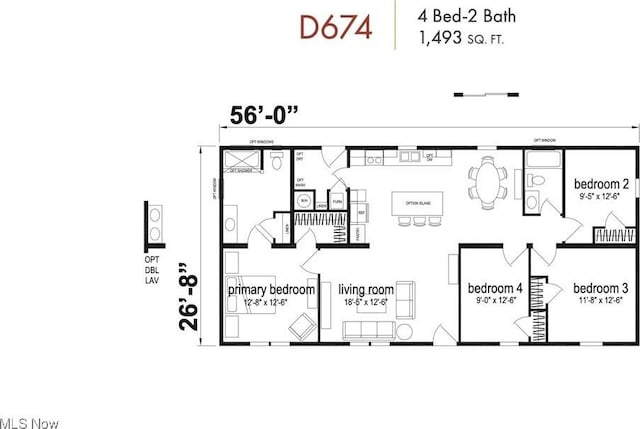 8323 Eagle Rd Unit 22, Kirtland, OH 44094 - view of floor plan / room layout