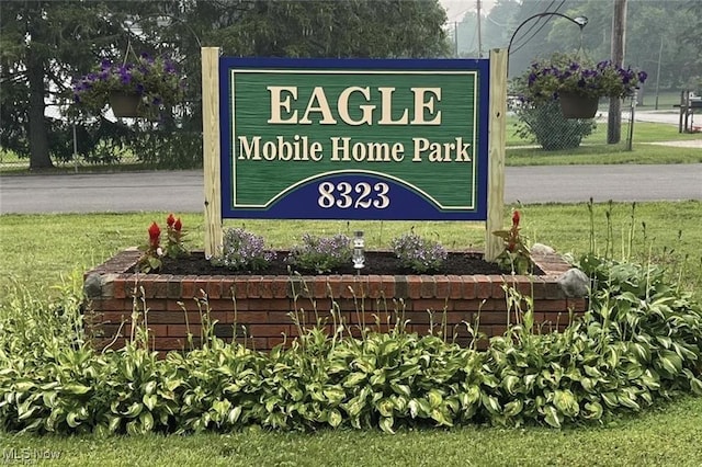 8323 Eagle Rd Unit 22, Kirtland, OH 44094 - community / neighborhood sign with a yard