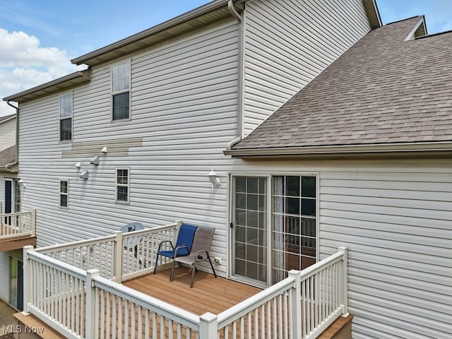 91 Falling Water Cir, Munroe Falls, OH 44262 - view of wooden deck