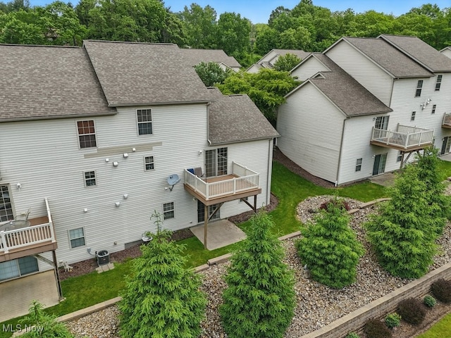 91 Falling Water Cir, Munroe Falls, OH 44262 - view from above of property