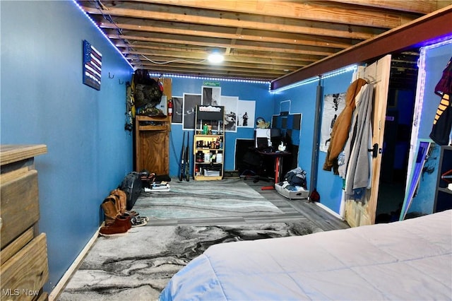 5041 W S Range Rd, Salem, OH 44460 - unfinished below grade area with baseboards