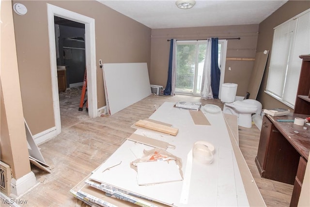 774 Storer Ave, Akron, OH 44320 - interior space with wood finished floors