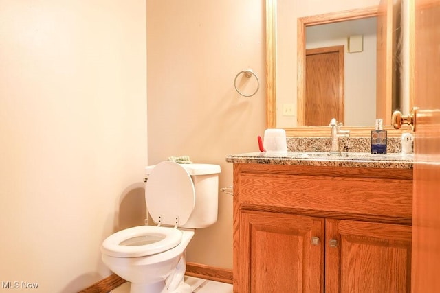 620 Ridgeline Dr, Cuyahoga Falls, OH 44223 - bathroom with vanity and toilet