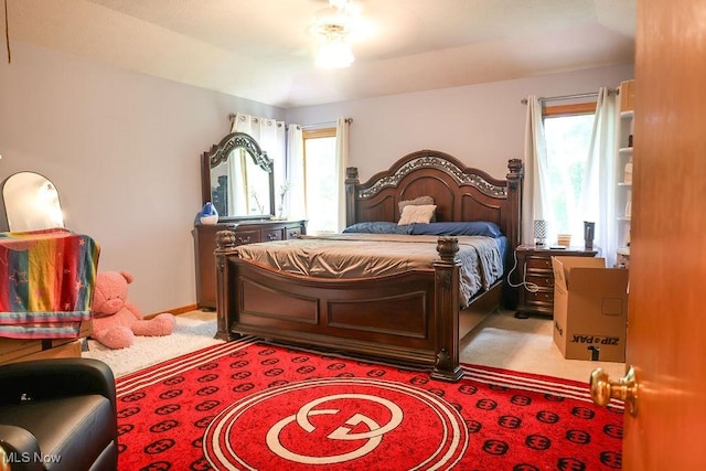 620 Ridgeline Dr, Cuyahoga Falls, OH 44223 - bedroom with multiple windows and light colored carpet