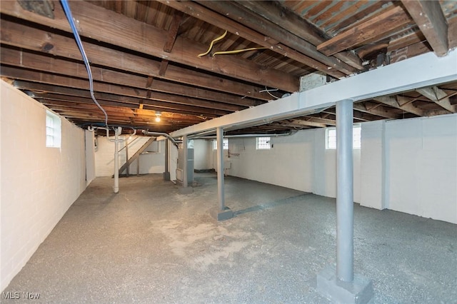 10310 Thrush Ave, Cleveland, OH 44111 - basement featuring stairs
