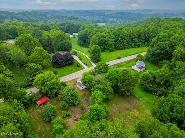 5477 Dueber Ave, East Sparta, OH 44626 - bird's eye view of a heavily wooded area